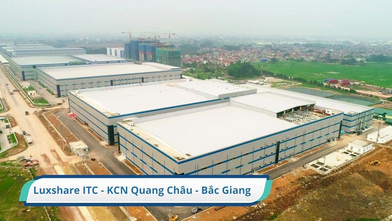 Lắp đặt kích sóng điện thoại tại Luxshare ICT Việt Nam - KCN Vân Trung & Quang Châu, Bắc Giang
