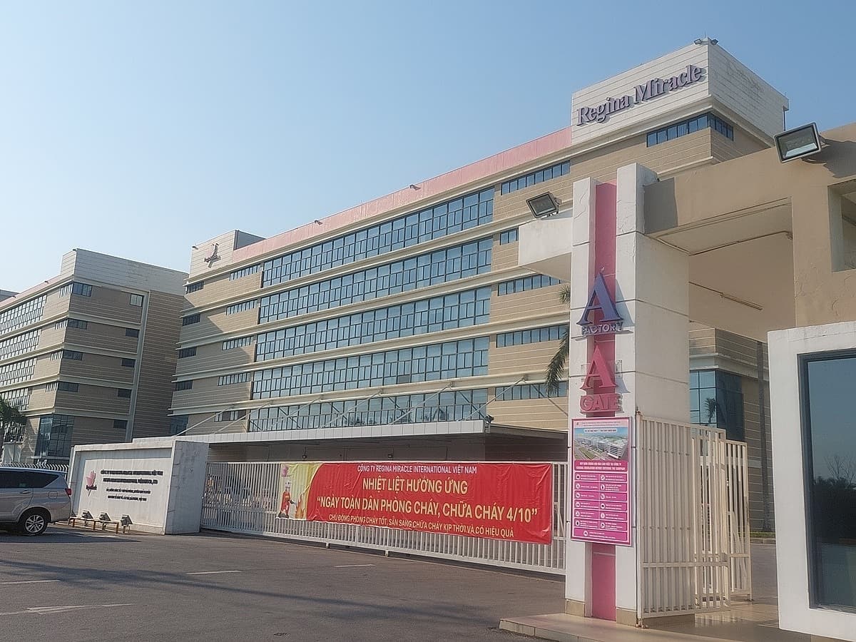 Lắp đặt kích sóng điện thoại tại Regina Miracle International - KCN VSIP, Hải Phòng