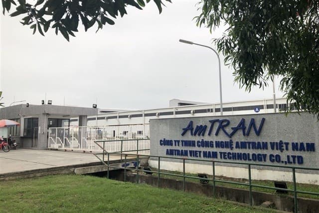 Lắp đặt kích sóng điện thoại tại AmTRAN Việt Nam - KCN VSIP, Hải Phòng